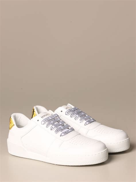 sneakers versace damen|Versace zipped high top sneakers.